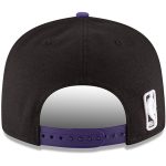 Official Los Angeles Lakers mens los angeles lakers new era blackpurple 2-tone 9fifty adjustable snapback hat | Lakers Shop
