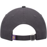 Official Los Angeles Lakers mens los angeles lakers new era charcoal team 2.0 9twenty adjustable hat | Lakers Shop