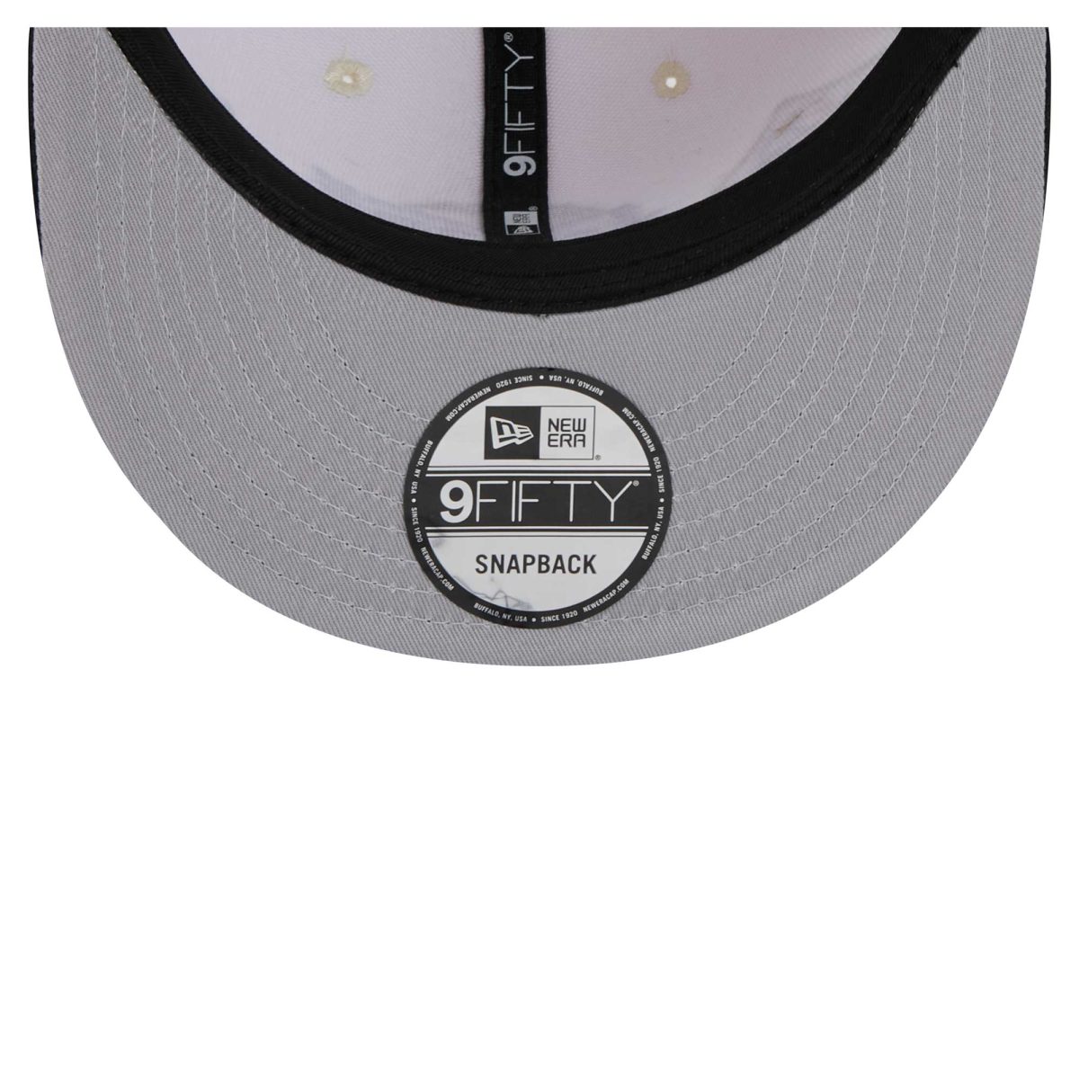 Official Los Angeles Lakers mens los angeles lakers new era cream two-tone 9fifty snapback hat | Lakers Shop