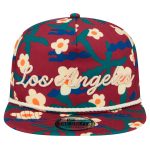Official Los Angeles Lakers mens los angeles lakers new era crimson vacation floral golfer snapback hat | Lakers Shop