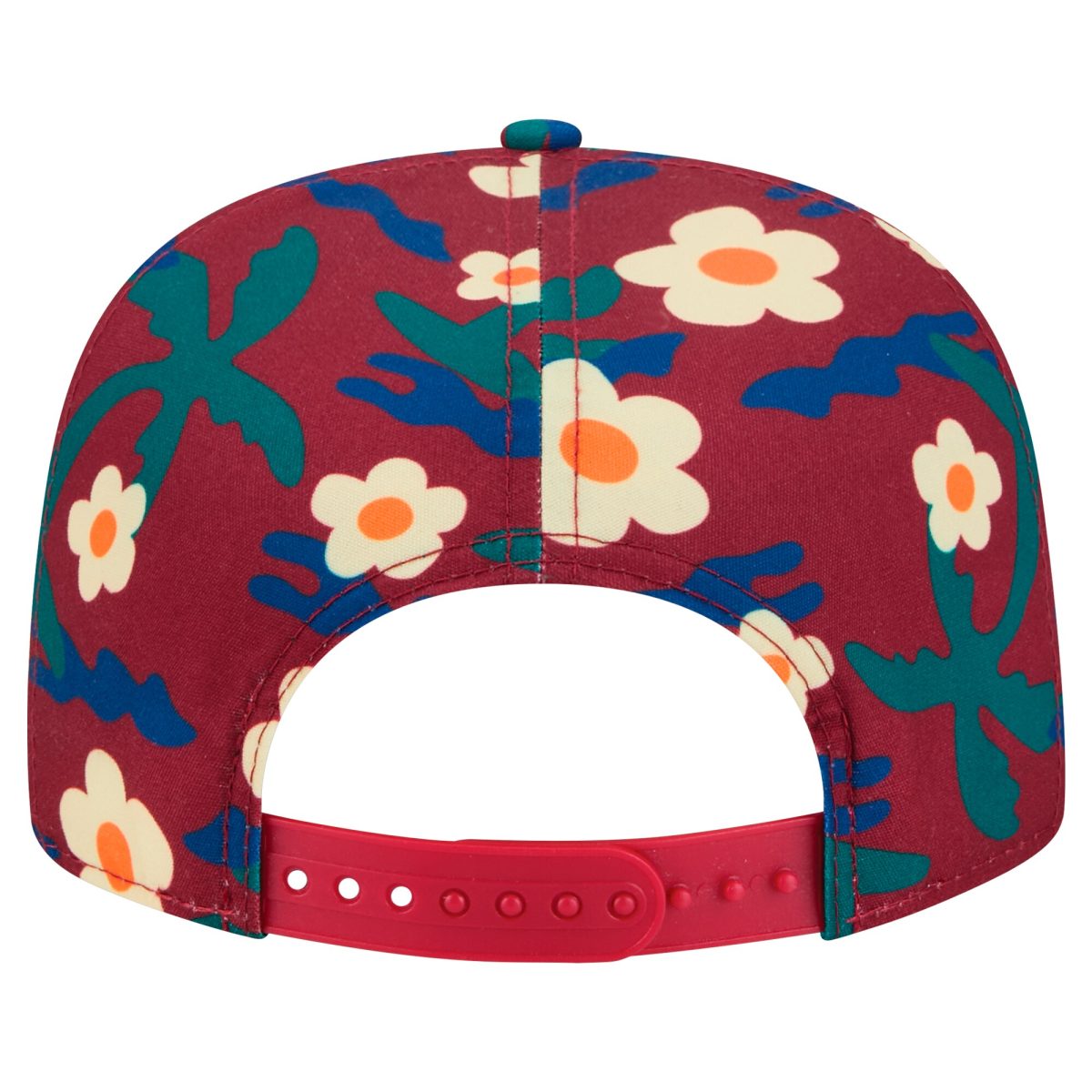 Official Los Angeles Lakers mens los angeles lakers new era crimson vacation floral golfer snapback hat | Lakers Shop