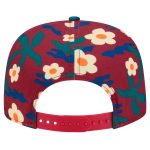 Official Los Angeles Lakers mens los angeles lakers new era crimson vacation floral golfer snapback hat | Lakers Shop