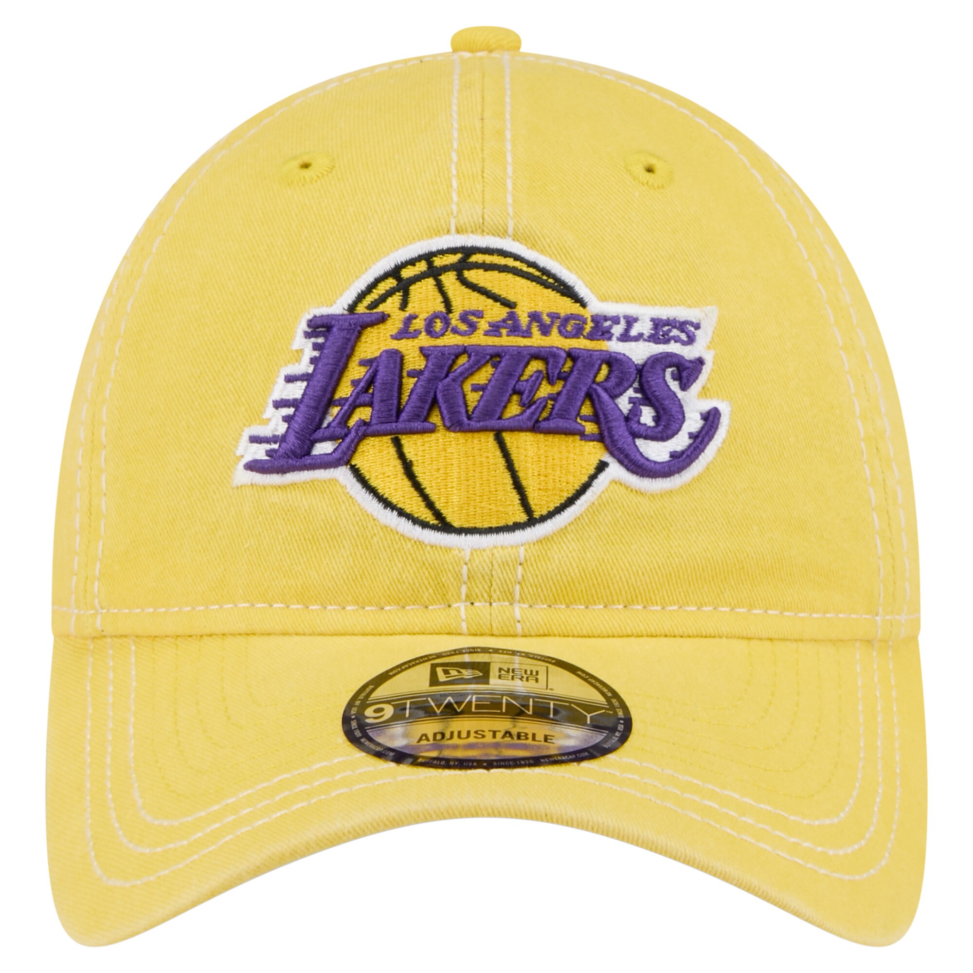 Official Los Angeles Lakers mens los angeles lakers new era gold pigment dyed 9twenty adjustable hat | Lakers Shop