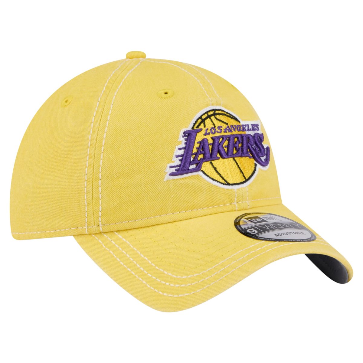 Official Los Angeles Lakers mens los angeles lakers new era gold pigment dyed 9twenty adjustable hat | Lakers Shop