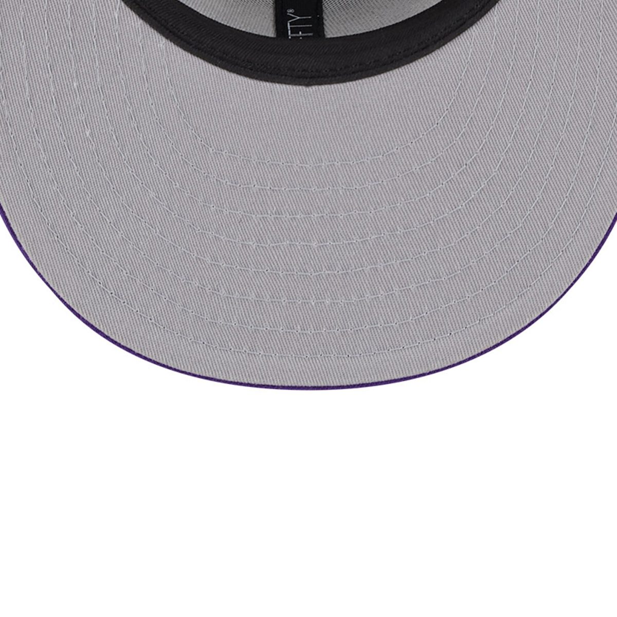 Official Los Angeles Lakers mens los angeles lakers new era gray chenille band 9fifty snapback hat | Lakers Shop