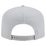 Official Los Angeles Lakers mens los angeles lakers new era gray colorpack a-frame pinch front 9fifty snapback hat | Lakers Shop