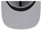 Official Los Angeles Lakers mens los angeles lakers new era gray colorpack a-frame pinch front 9fifty snapback hat | Lakers Shop