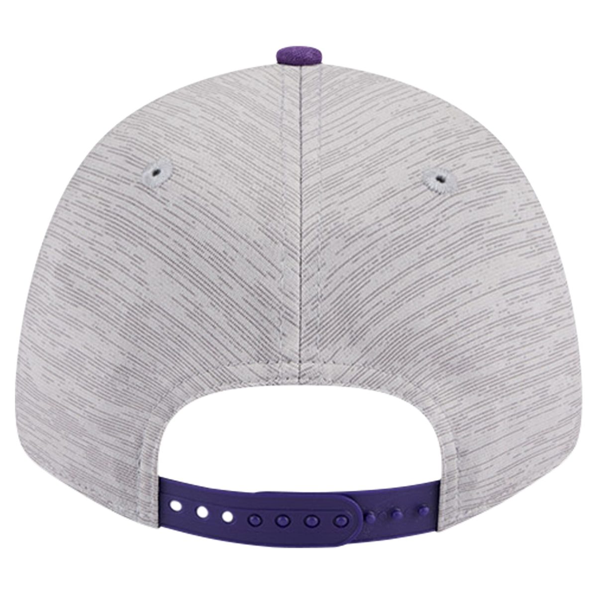 Official Los Angeles Lakers mens los angeles lakers new era heather graypurple active digi-tech two-tone 9forty adjustable hat | Lakers Shop