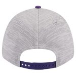 Official Los Angeles Lakers mens los angeles lakers new era heather graypurple active digi-tech two-tone 9forty adjustable hat | Lakers Shop
