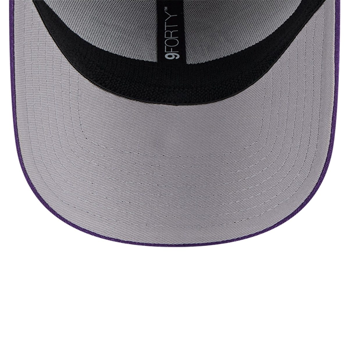 Official Los Angeles Lakers mens los angeles lakers new era heather graypurple active digi-tech two-tone 9forty adjustable hat | Lakers Shop