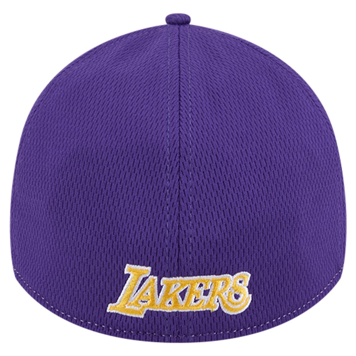 Official Los Angeles Lakers mens los angeles lakers new era heather graypurple two-tone 39thirty flex hat | Lakers Shop