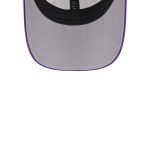 Official Los Angeles Lakers mens los angeles lakers new era khakipurple throwback patch trucker 9forty adjustable hat | Lakers Shop