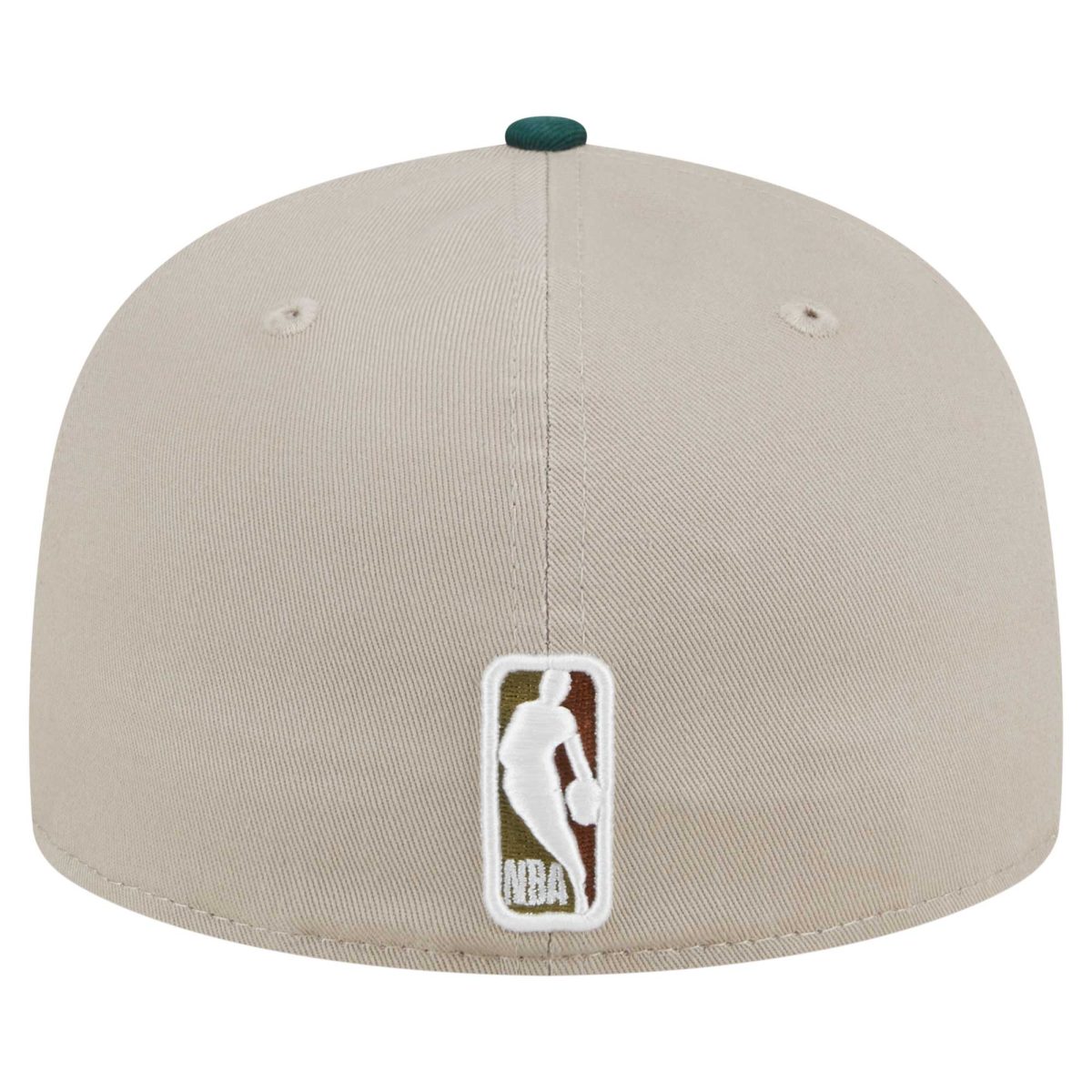 Official Los Angeles Lakers mens los angeles lakers new era naturalhunter green lifestyle tree bark 59fifty fitted hat | Lakers Shop