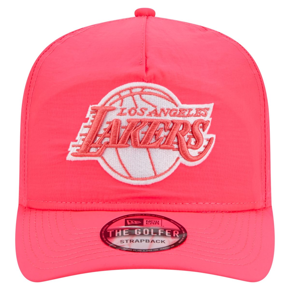 Official Los Angeles Lakers mens los angeles lakers new era pink injection everyday golfer adjustable hat | Lakers Shop