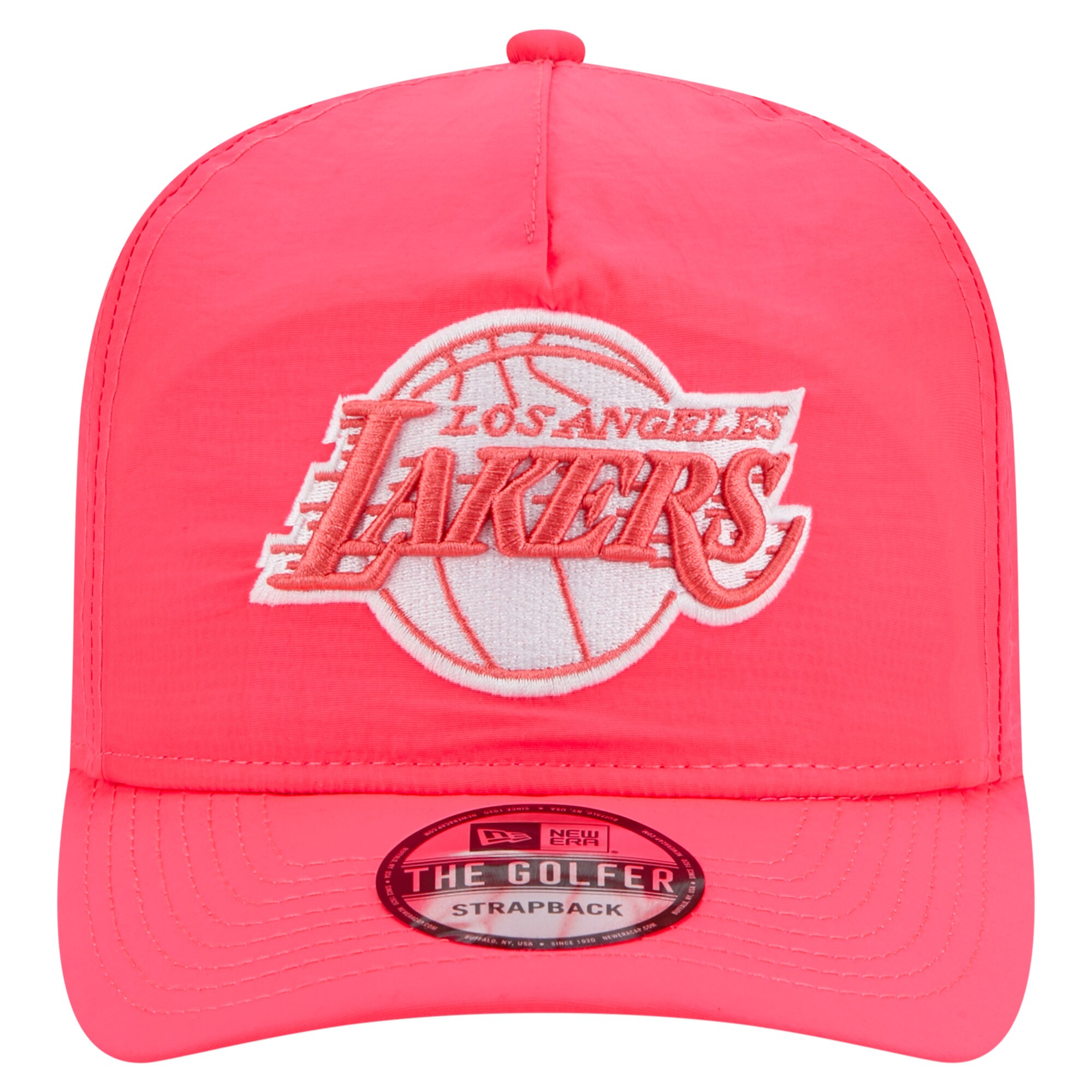 Official Los Angeles Lakers mens los angeles lakers new era pink injection everyday golfer adjustable hat | Lakers Shop
