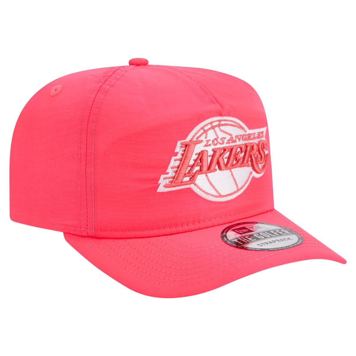 Official Los Angeles Lakers mens los angeles lakers new era pink injection everyday golfer adjustable hat | Lakers Shop