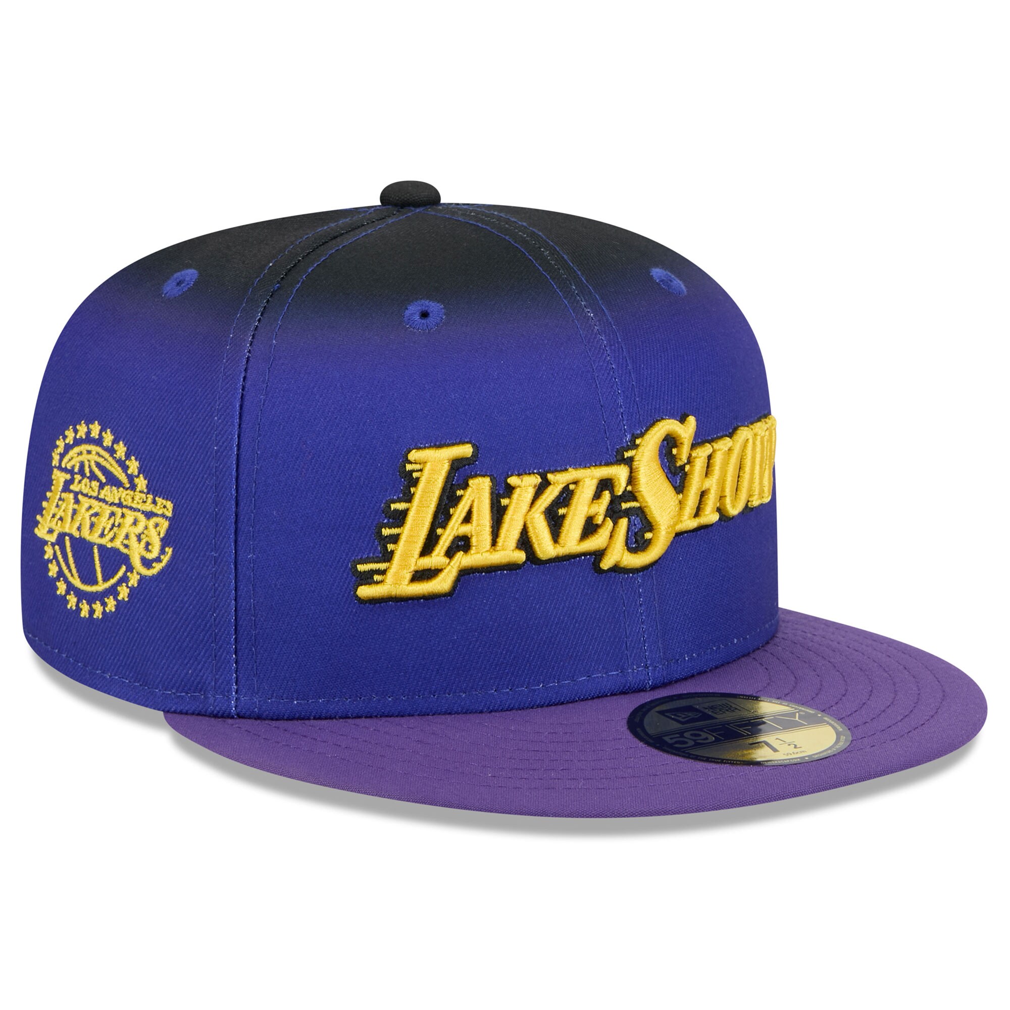 Official Los Angeles Lakers mens los angeles lakers new era purple 202425 city edition 59fifty fitted hat | Lakers Shop