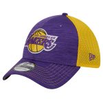 Official Los Angeles Lakers mens los angeles lakers new era purple active tech neo flex 39thirty flex hat | Lakers Shop