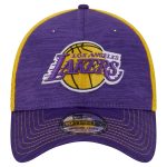 Official Los Angeles Lakers mens los angeles lakers new era purple active tech neo flex 39thirty flex hat | Lakers Shop