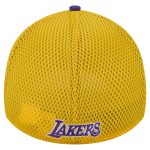 Official Los Angeles Lakers mens los angeles lakers new era purple active tech neo flex 39thirty flex hat | Lakers Shop