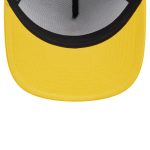 Official Los Angeles Lakers mens los angeles lakers new era purple arch a-frame trucker 9fifty snapback hat | Lakers Shop