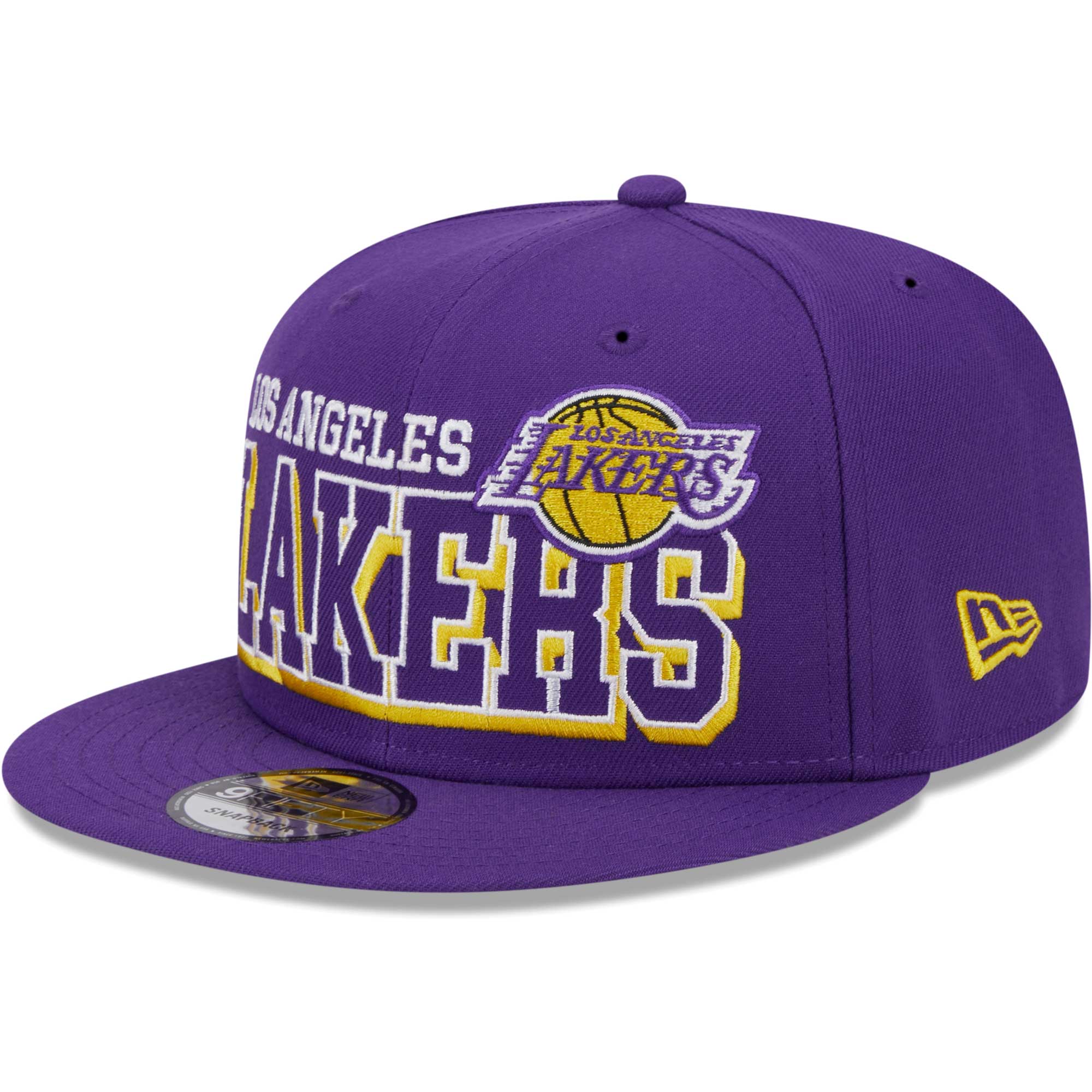 Official Los Angeles Lakers mens los angeles lakers new era purple gameday 9fifty snapback hat | Lakers Shop
