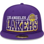 Official Los Angeles Lakers mens los angeles lakers new era purple gameday 9fifty snapback hat | Lakers Shop