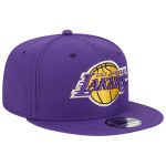 Official Los Angeles Lakers mens los angeles lakers new era purple injection city art 9fifty snapback hat | Lakers Shop