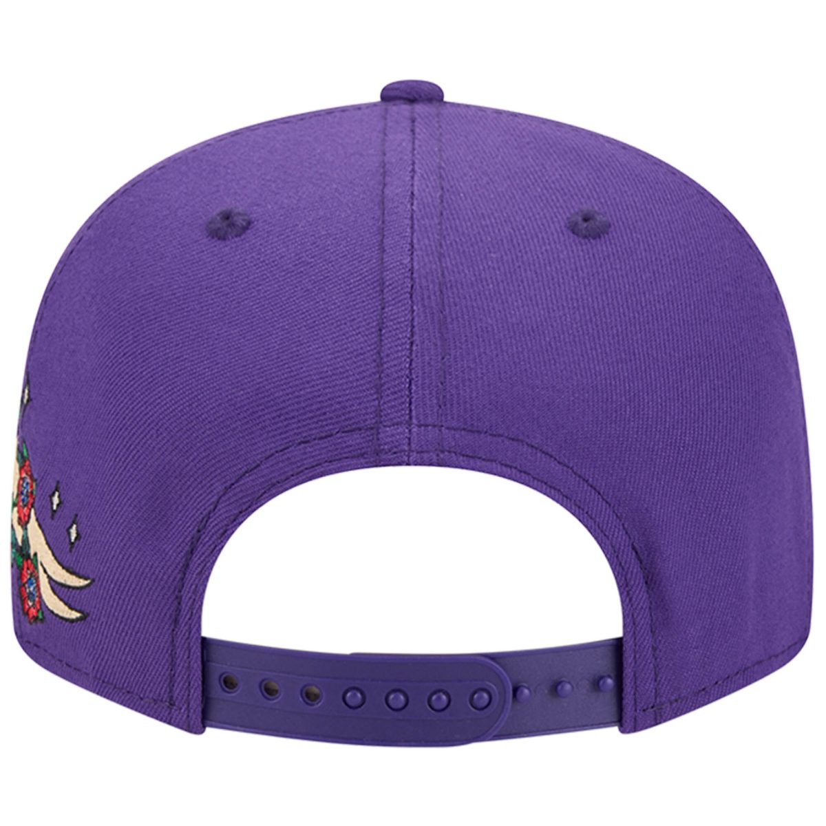 Official Los Angeles Lakers mens los angeles lakers new era purple injection city art 9fifty snapback hat | Lakers Shop