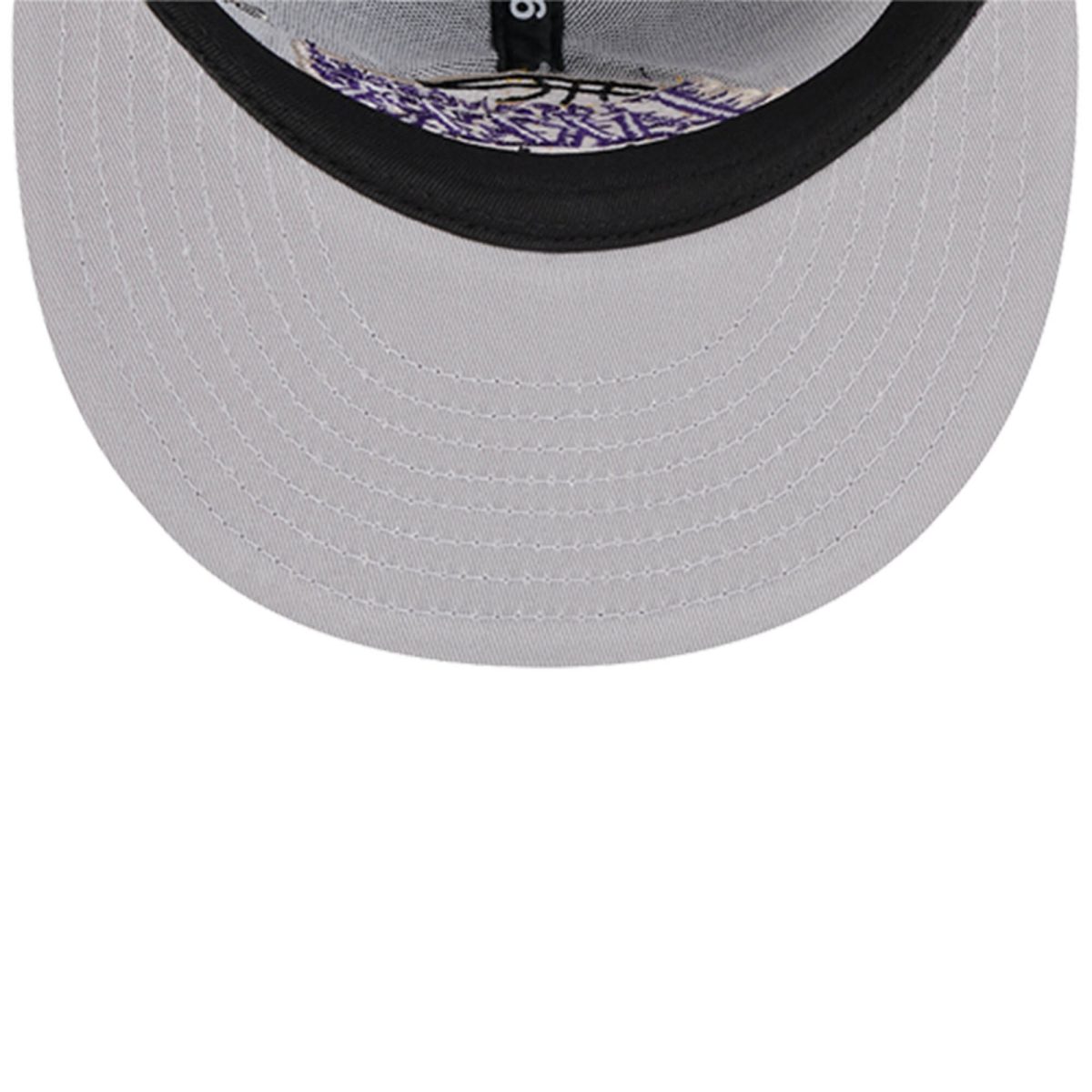 Official Los Angeles Lakers mens los angeles lakers new era purple injection state outline 9fifty snapback hat | Lakers Shop