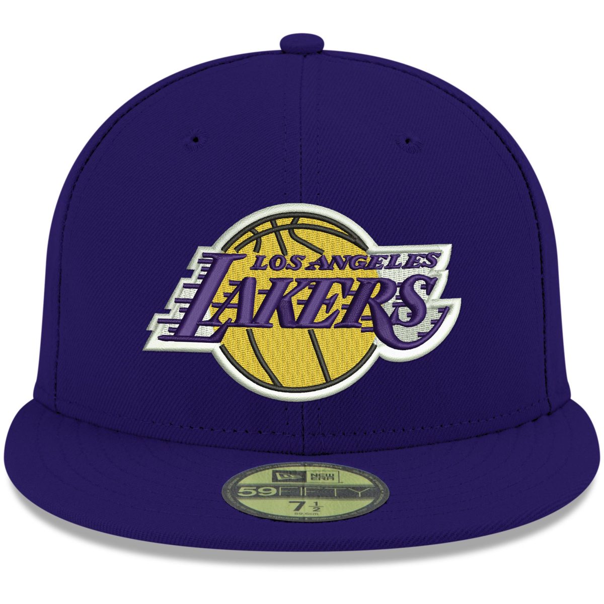 Official Los Angeles Lakers mens los angeles lakers new era purple official team color 59fifty fitted hat | Lakers Shop