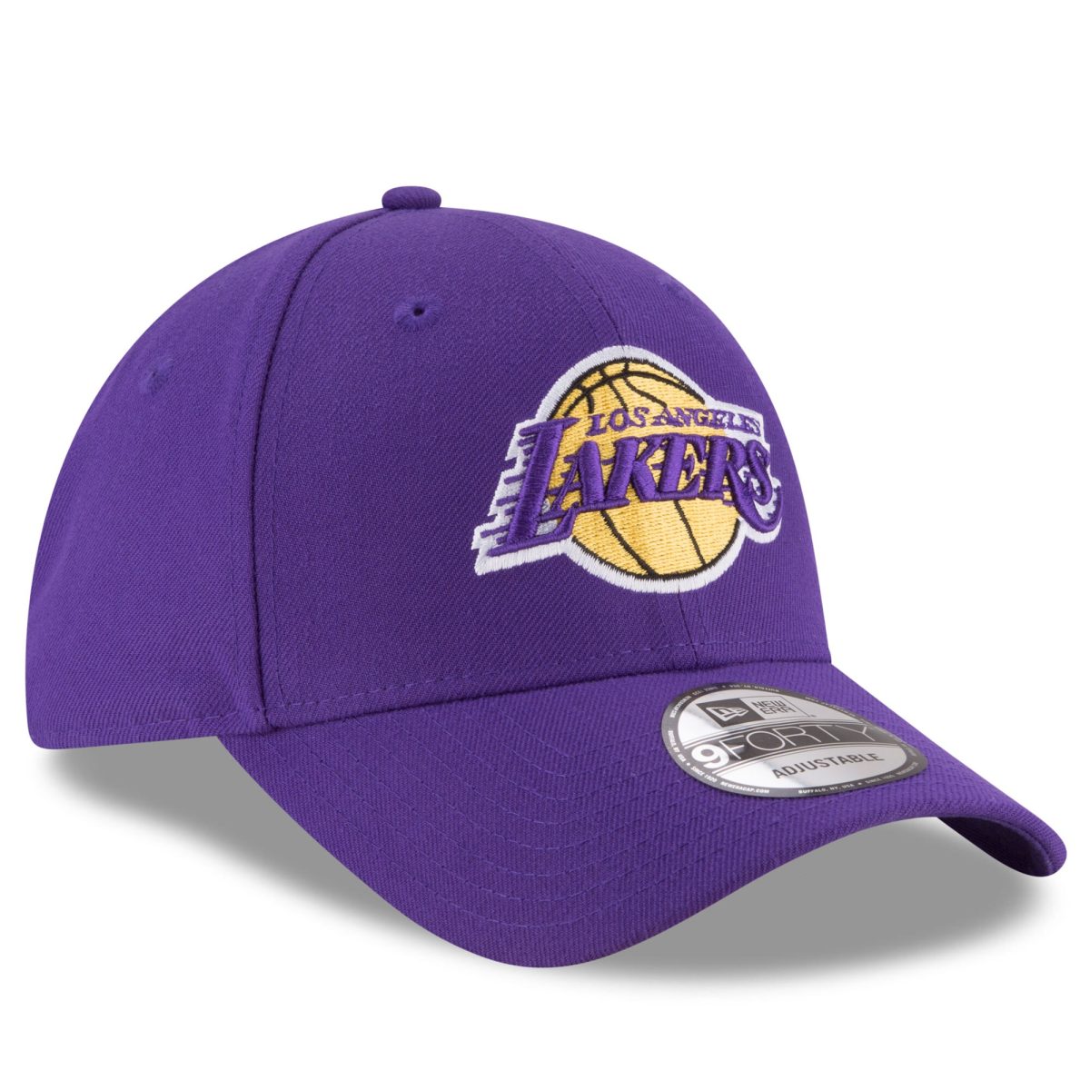 Official Los Angeles Lakers mens los angeles lakers new era purple official team color 9forty adjustable hat | Lakers Shop
