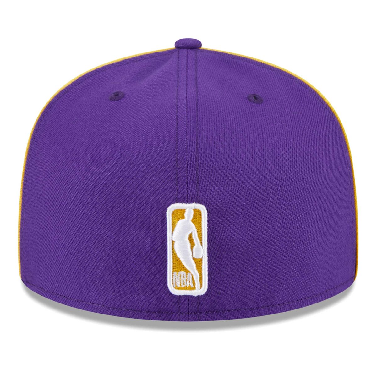 Official Los Angeles Lakers mens los angeles lakers new era purple piped  flocked 59fifty fitted hat | Lakers Shop