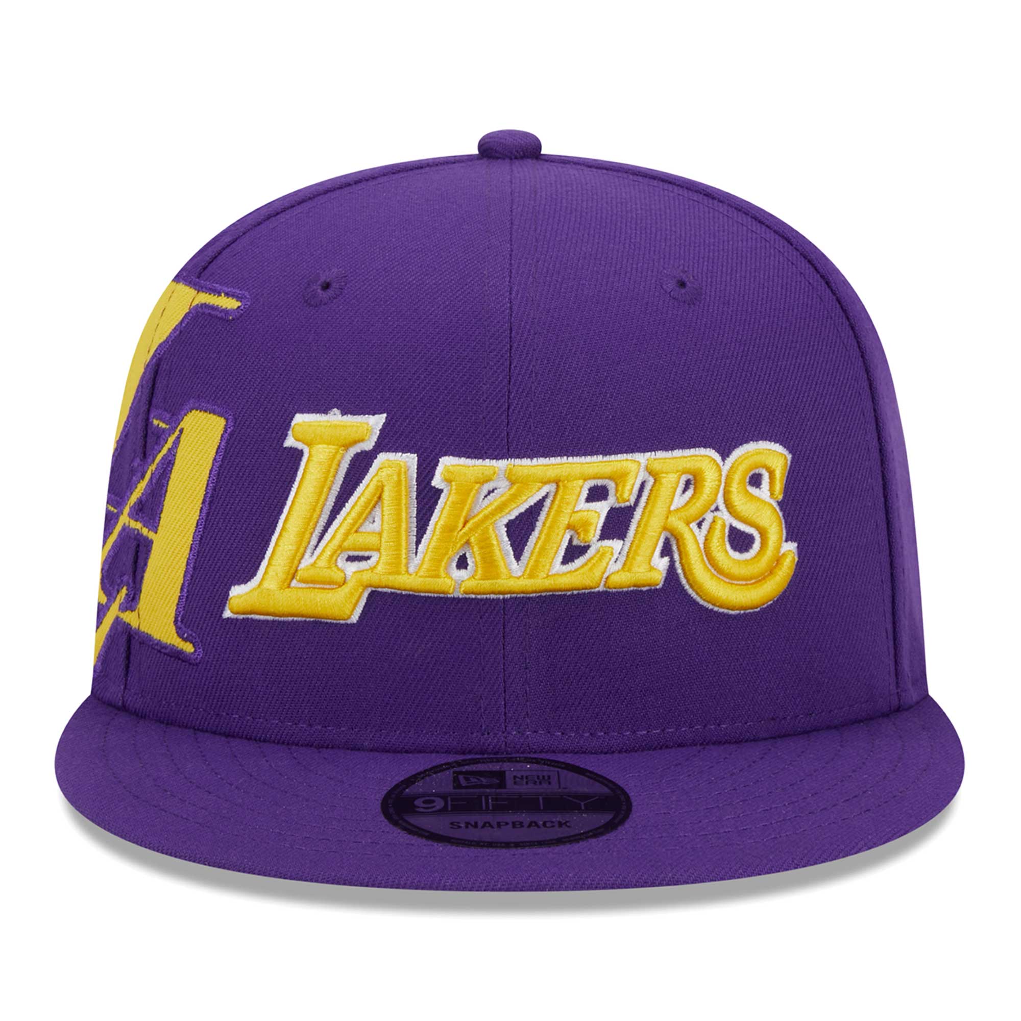 Official Los Angeles Lakers mens los angeles lakers new era purple side logo 9fifty snapback hat | Lakers Shop