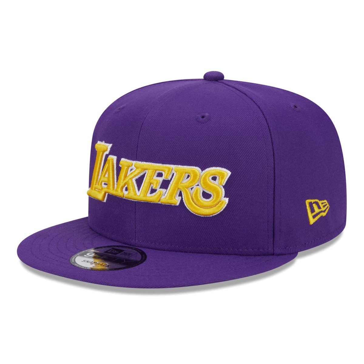 Official Los Angeles Lakers mens los angeles lakers new era purple side logo 9fifty snapback hat | Lakers Shop