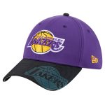 Official Los Angeles Lakers mens los angeles lakers new era purple sport night 39thirty flex hat | Lakers Shop