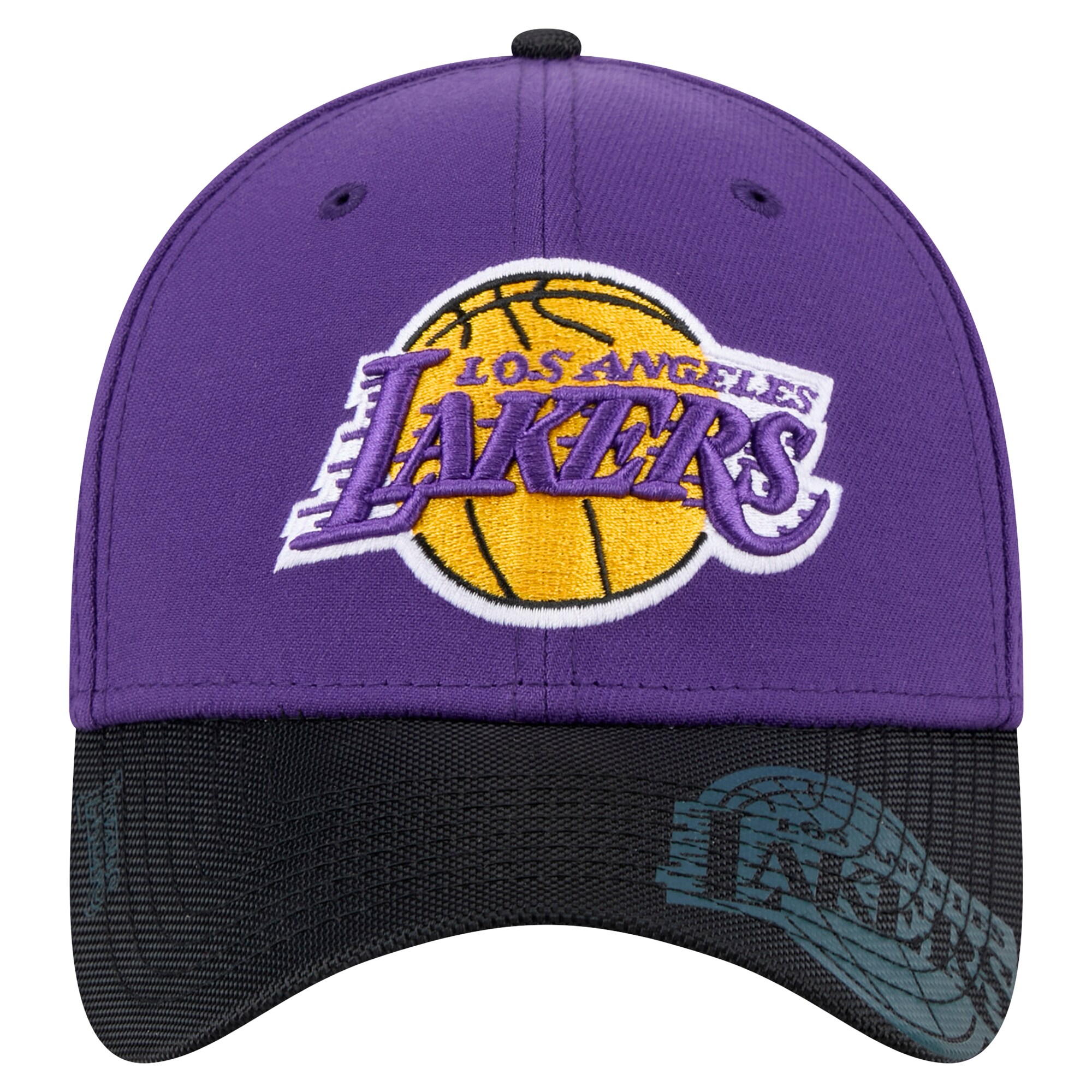 Official Los Angeles Lakers mens los angeles lakers new era purple sport night 39thirty flex hat | Lakers Shop