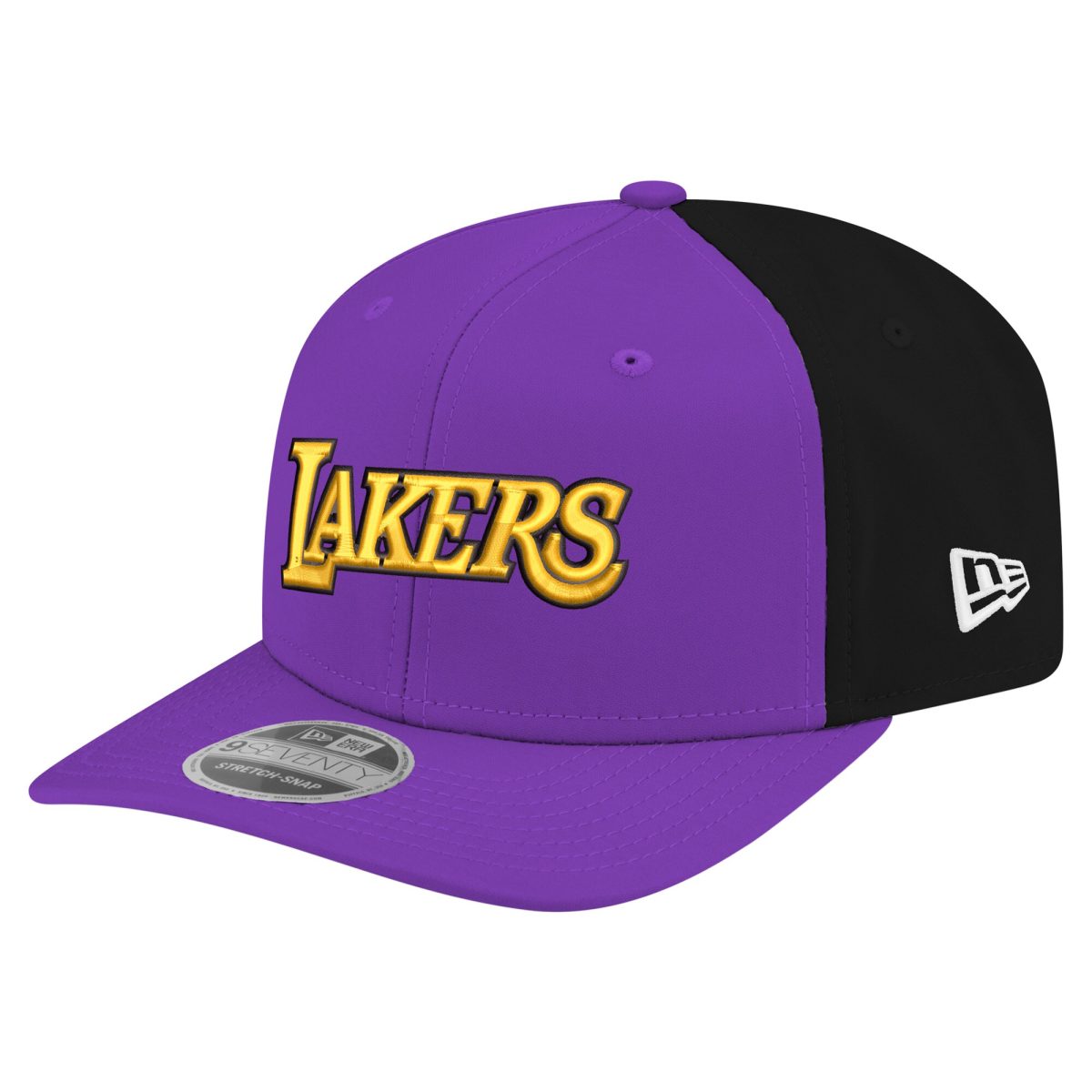 Official Los Angeles Lakers mens los angeles lakers new era purple statement edition jersey hook 9seventy stretch-snap hat | Lakers Shop