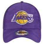 Official Los Angeles Lakers mens los angeles lakers new era purple subtle camo 39thirty flex hat | Lakers Shop