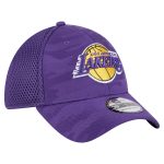 Official Los Angeles Lakers mens los angeles lakers new era purple subtle camo 39thirty flex hat | Lakers Shop
