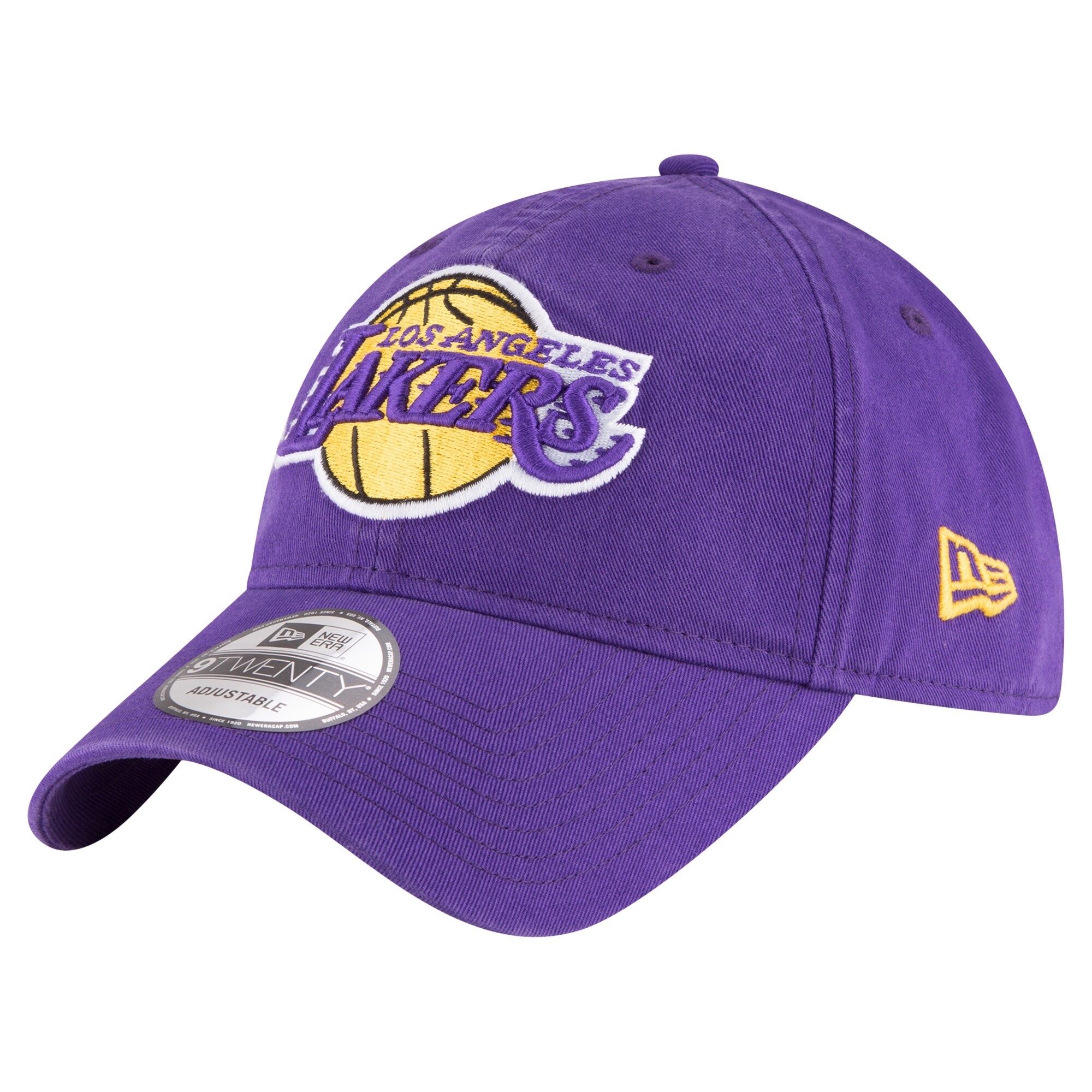 Official Los Angeles Lakers mens los angeles lakers new era purple team 2.0 9twenty adjustable hat | Lakers Shop