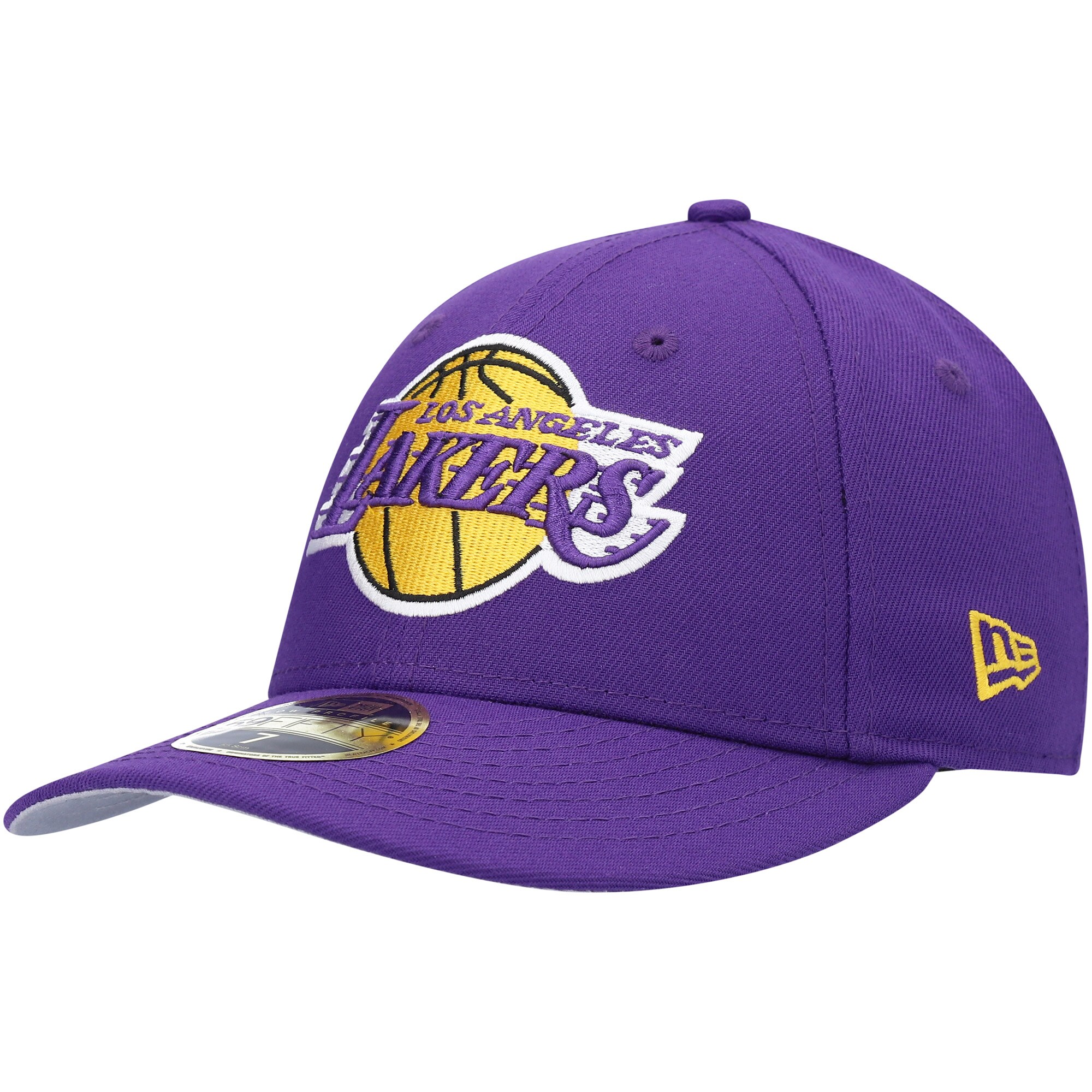 Official Los Angeles Lakers mens los angeles lakers new era purple team low profile 59fifty fitted hat | Lakers Shop