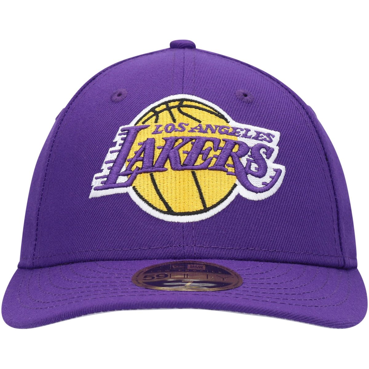 Official Los Angeles Lakers mens los angeles lakers new era purple team low profile 59fifty fitted hat | Lakers Shop
