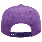 Official Los Angeles Lakers mens los angeles lakers new era purple throwback display corduroy 9fifty snapback hat | Lakers Shop