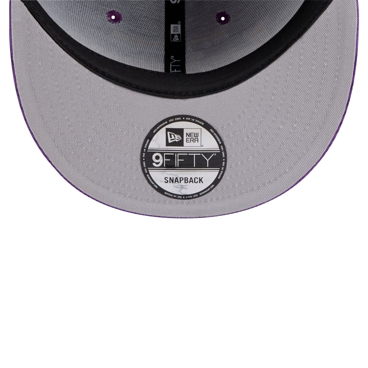 Official Los Angeles Lakers mens los angeles lakers new era purple throwback display corduroy 9fifty snapback hat | Lakers Shop