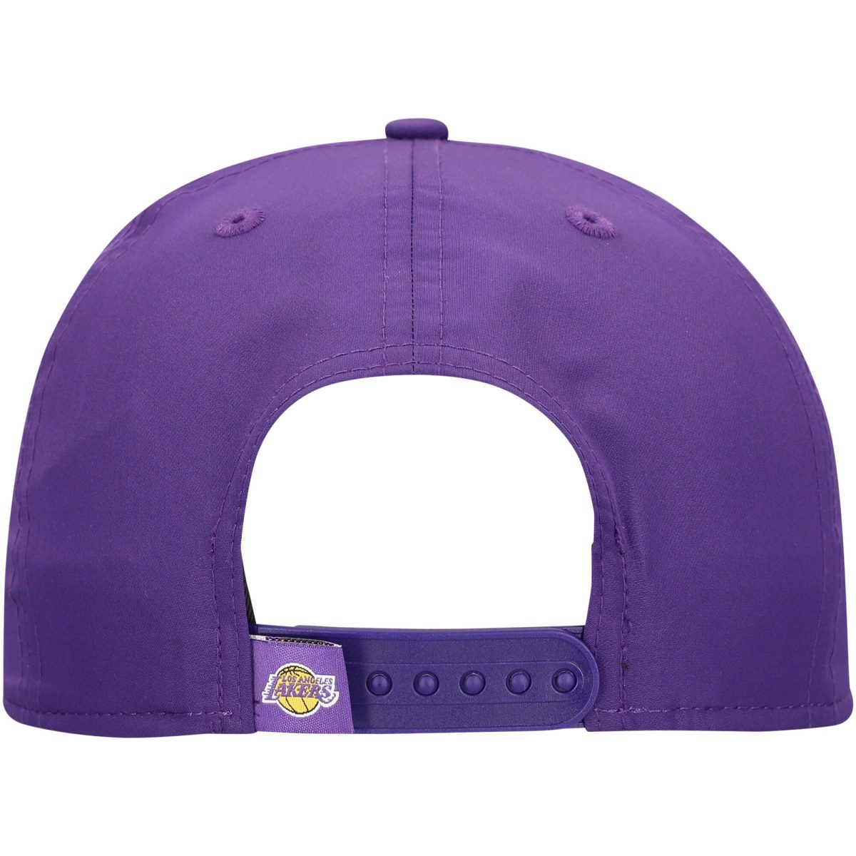 Official Los Angeles Lakers mens los angeles lakers new era purple throwback gradient a-frame 9forty adjustable hat | Lakers Shop