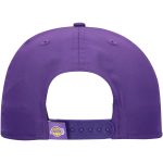 Official Los Angeles Lakers mens los angeles lakers new era purple throwback gradient a-frame 9forty adjustable hat | Lakers Shop