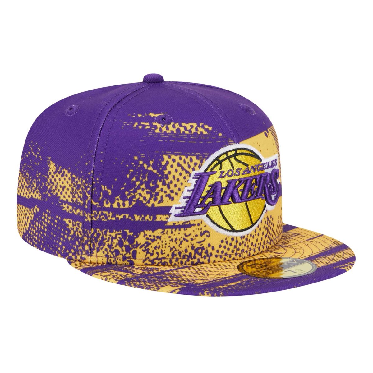 Official Los Angeles Lakers mens los angeles lakers new era purple tip-off 59fifty fitted hat | Lakers Shop