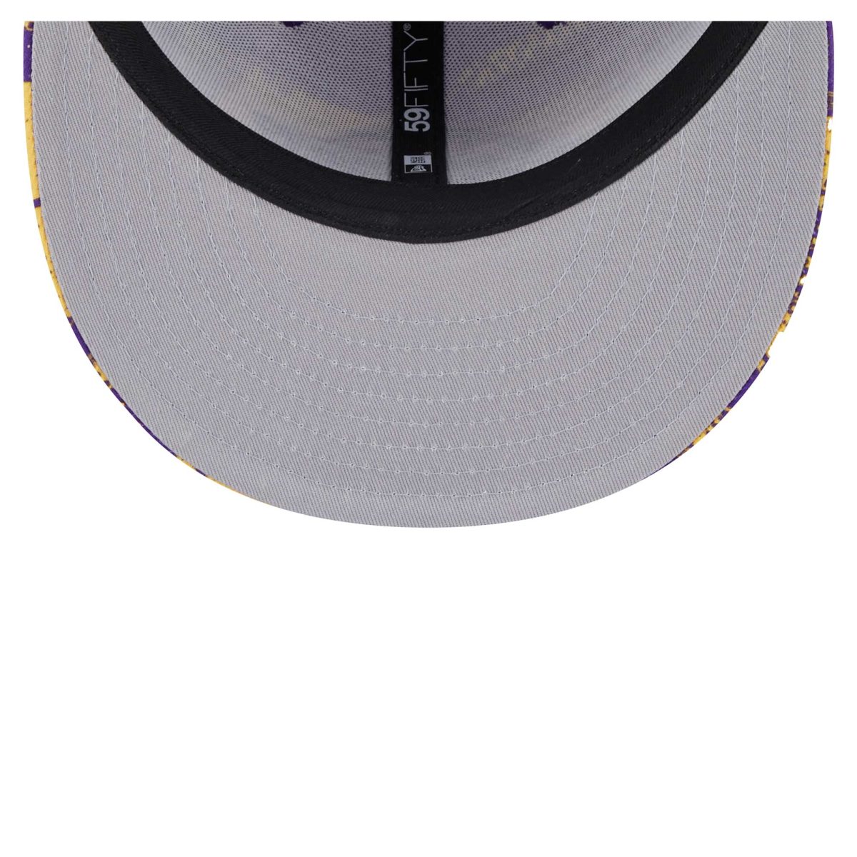 Official Los Angeles Lakers mens los angeles lakers new era purple tip-off 59fifty fitted hat | Lakers Shop