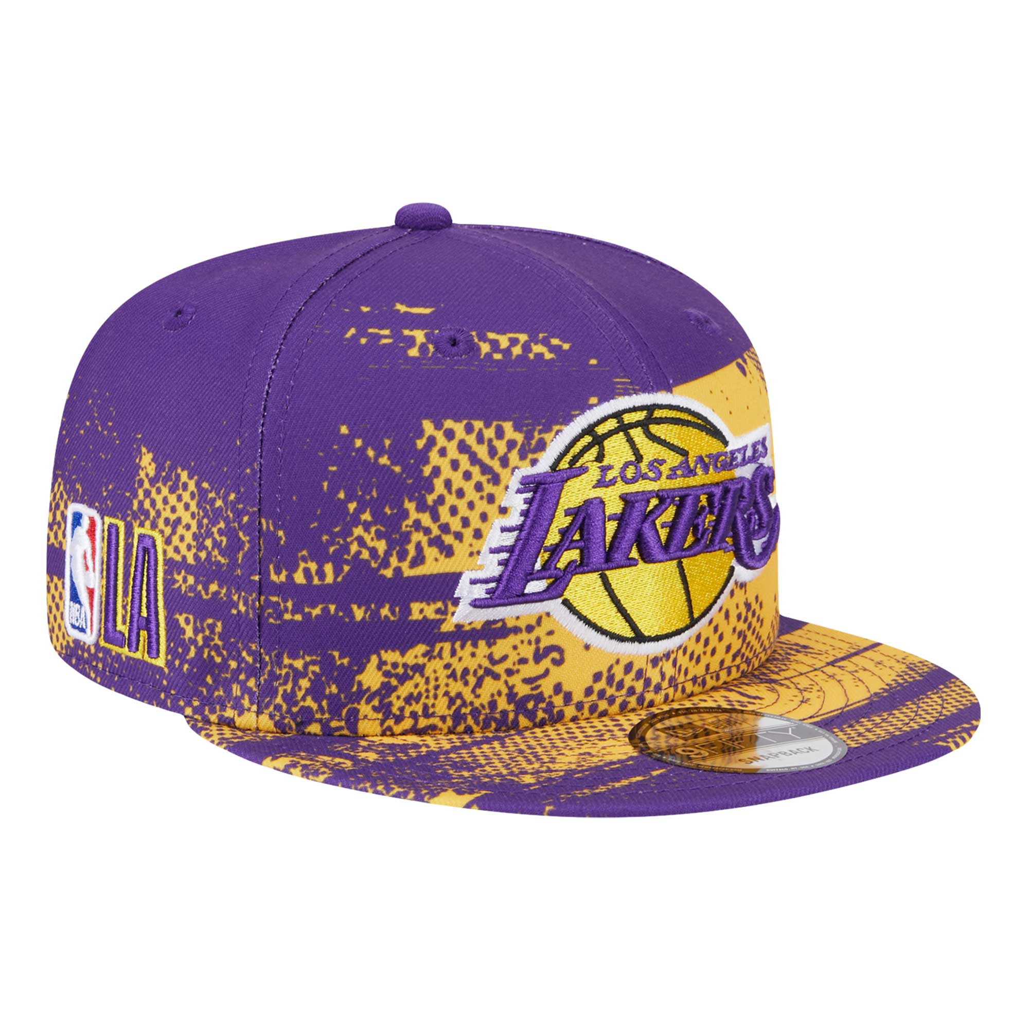 Official Los Angeles Lakers mens los angeles lakers new era purple tip-off 9fifty snapback hat | Lakers Shop